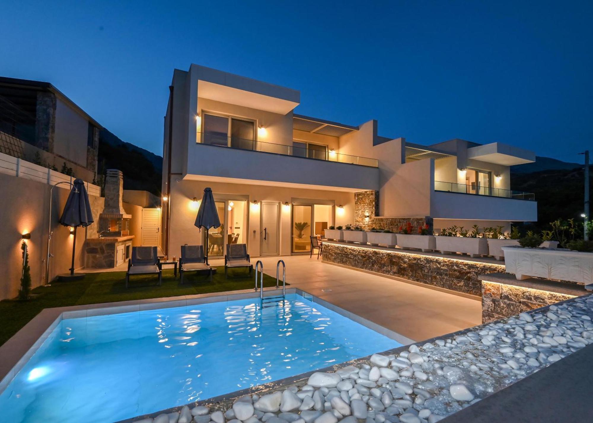 Nemesis Villas Plakias Bagian luar foto