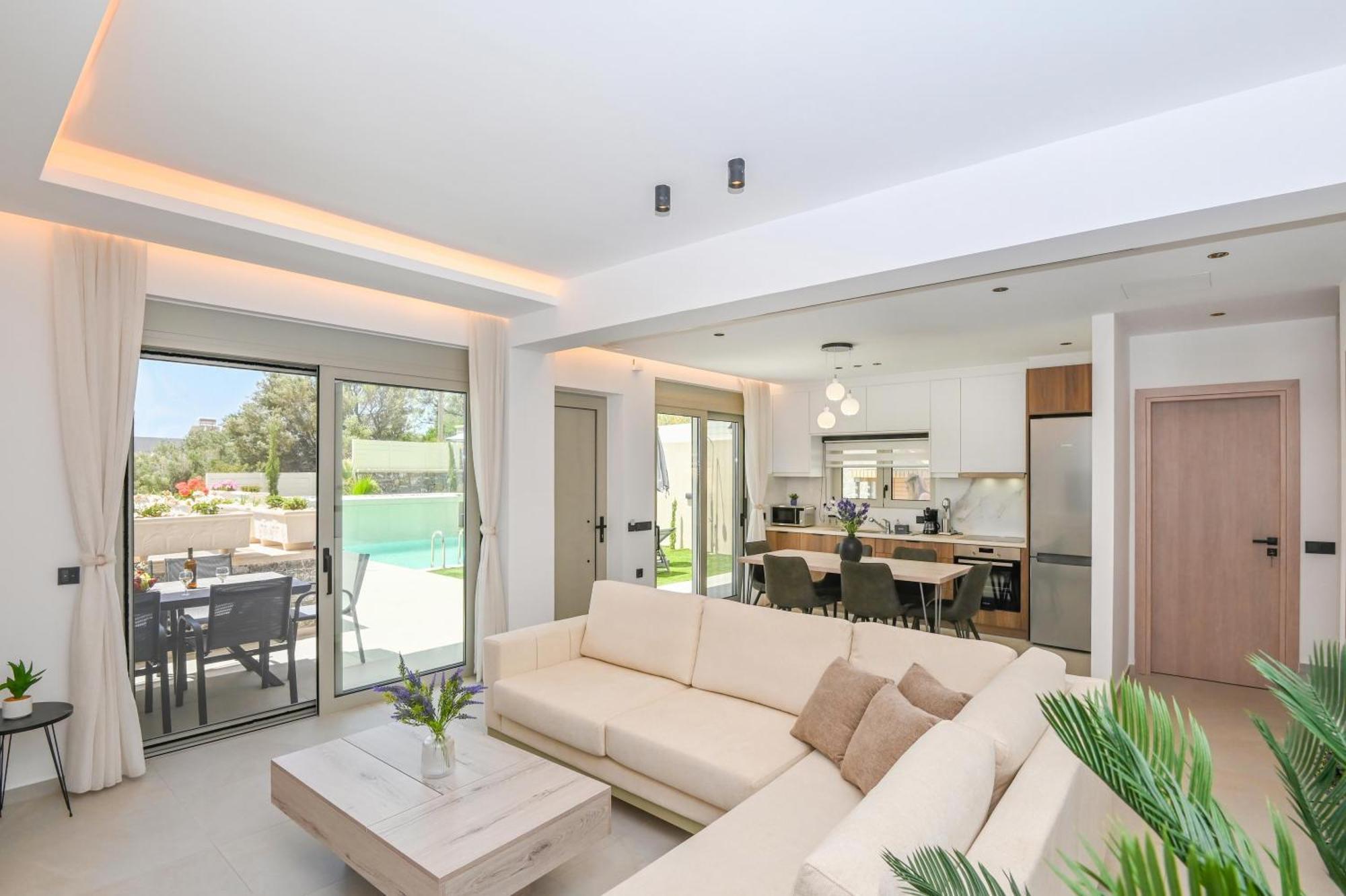 Nemesis Villas Plakias Bagian luar foto