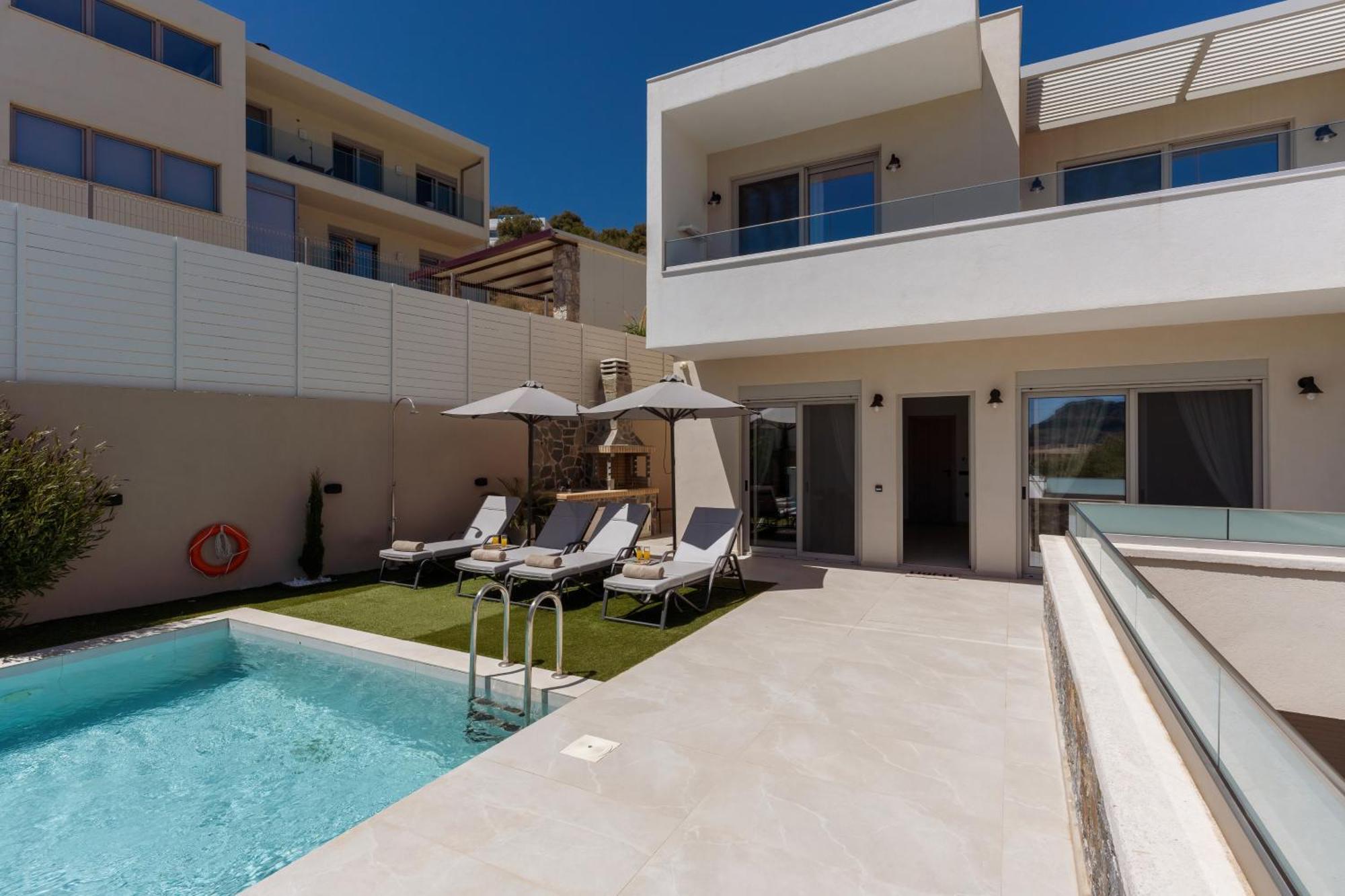 Nemesis Villas Plakias Bagian luar foto