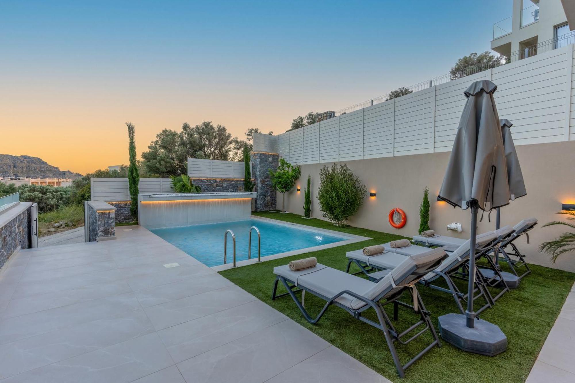 Nemesis Villas Plakias Bagian luar foto