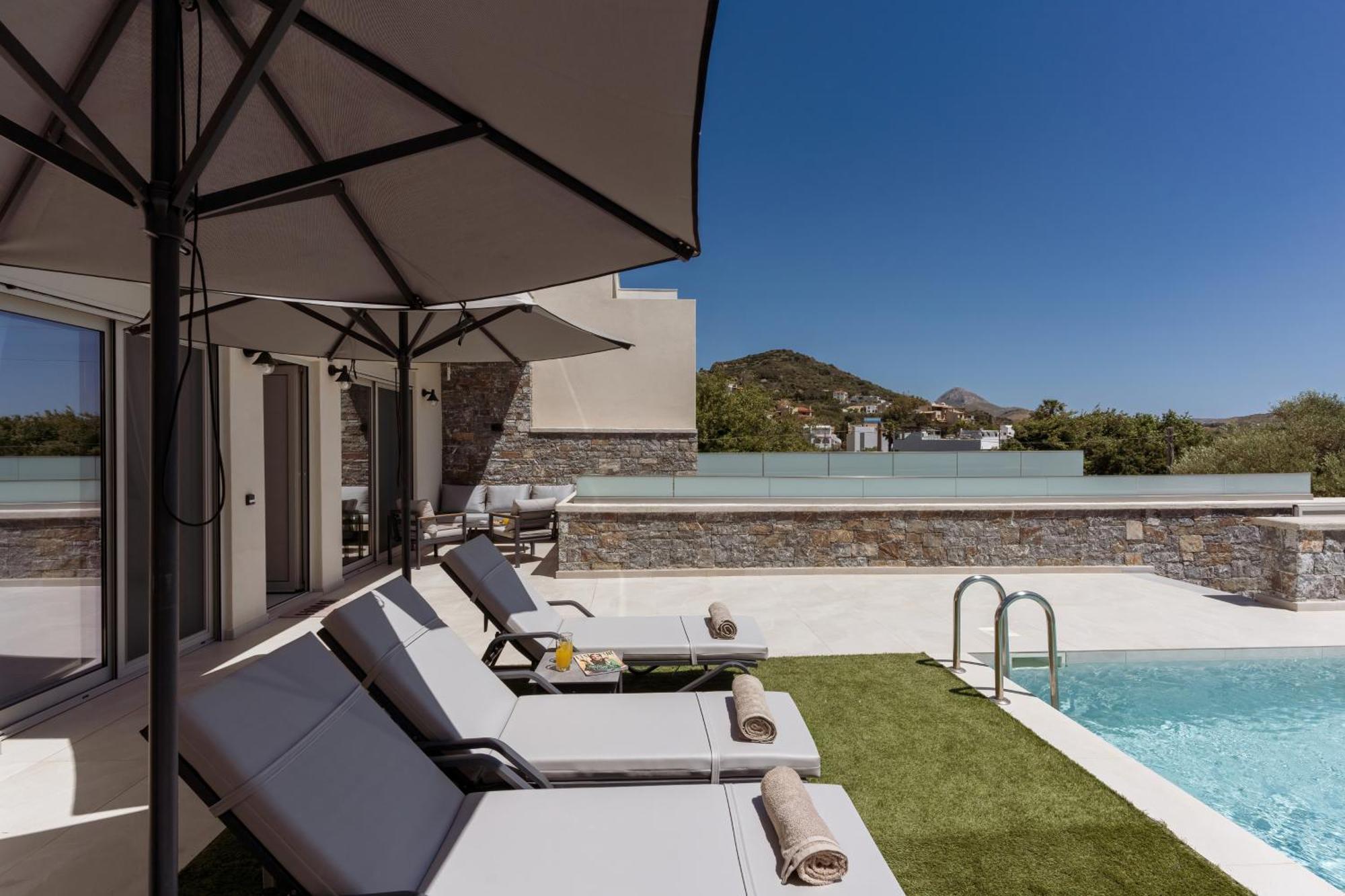 Nemesis Villas Plakias Bagian luar foto