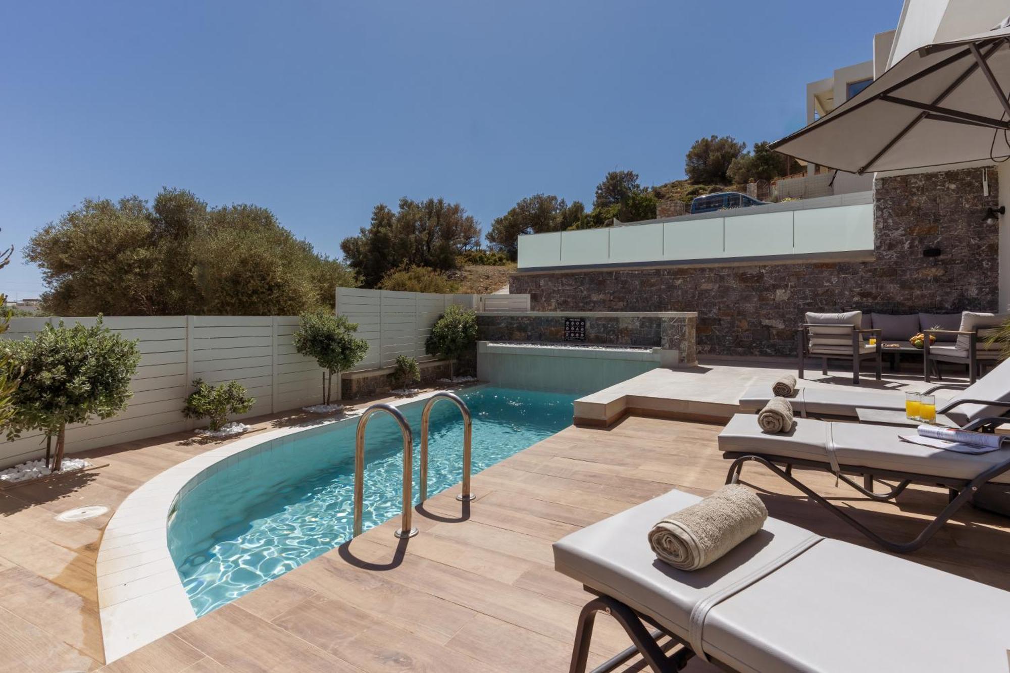 Nemesis Villas Plakias Bagian luar foto