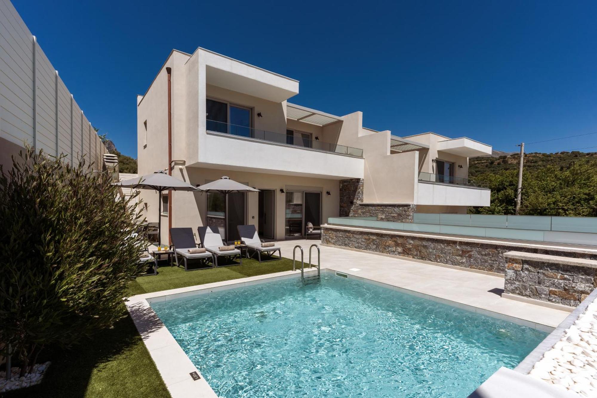 Nemesis Villas Plakias Bagian luar foto