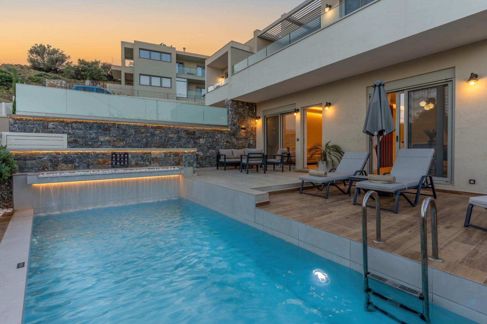 Nemesis Villas Plakias Bagian luar foto