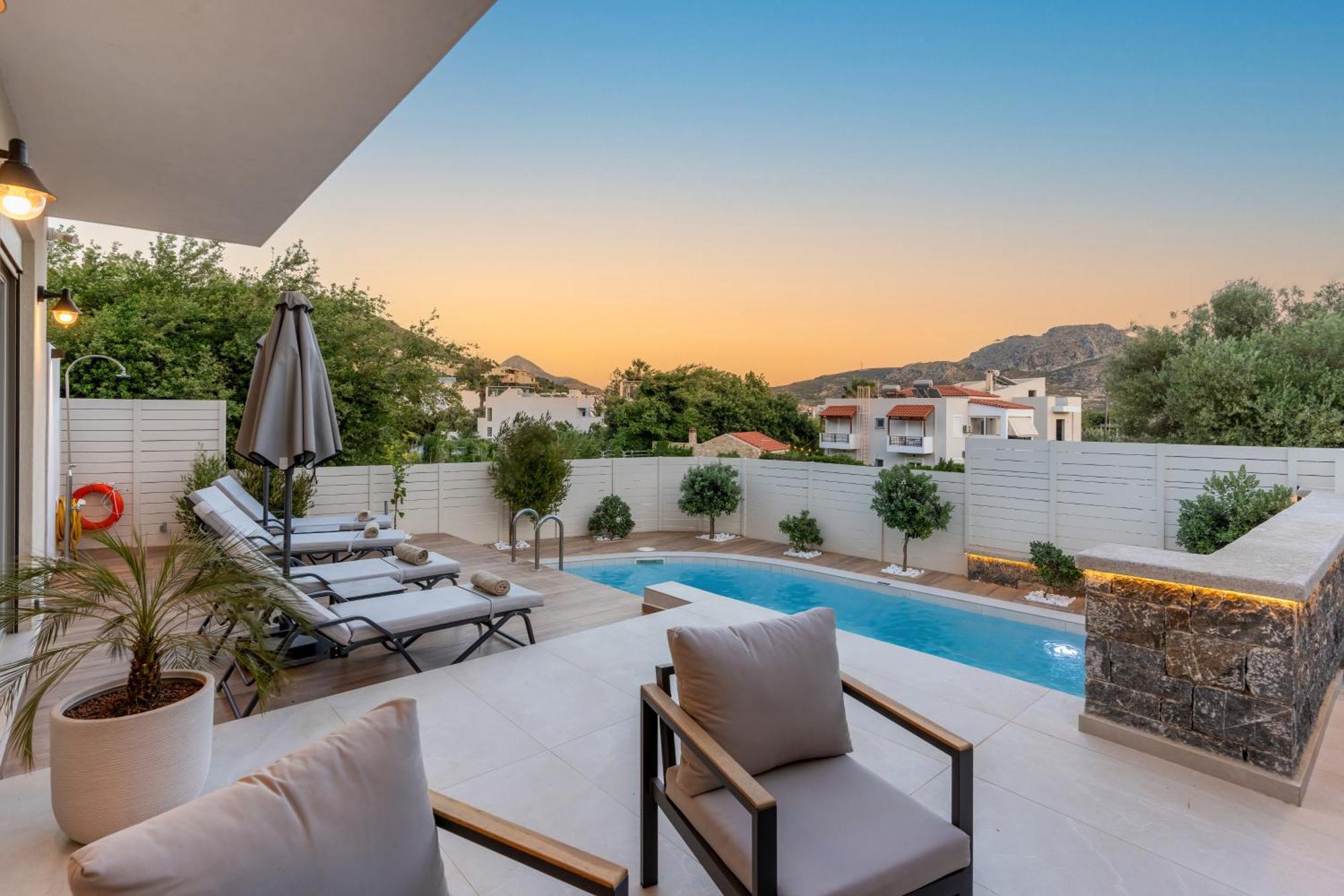 Nemesis Villas Plakias Bagian luar foto
