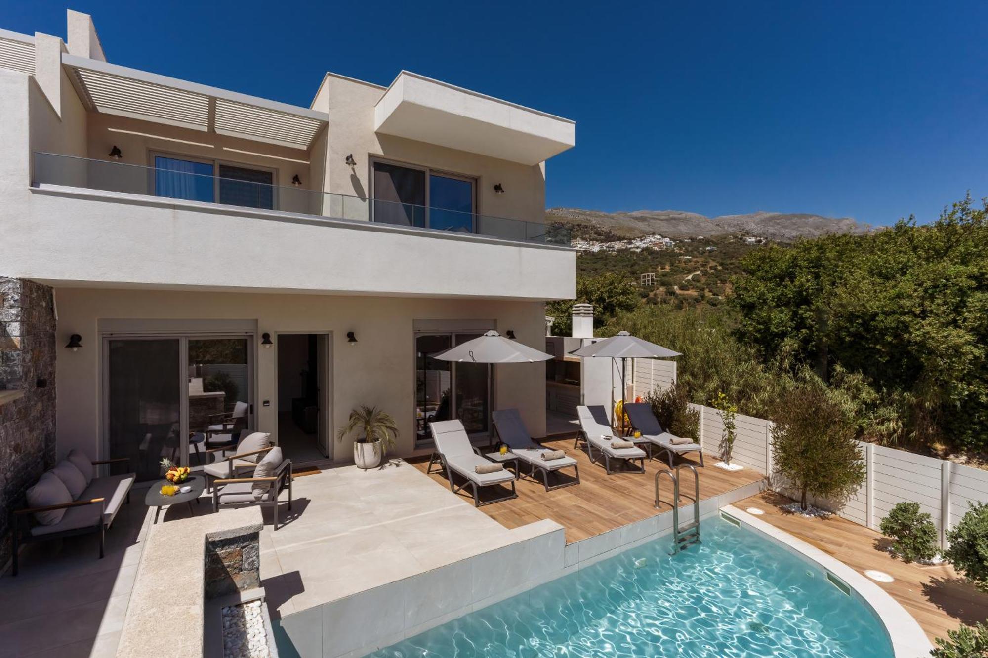 Nemesis Villas Plakias Bagian luar foto