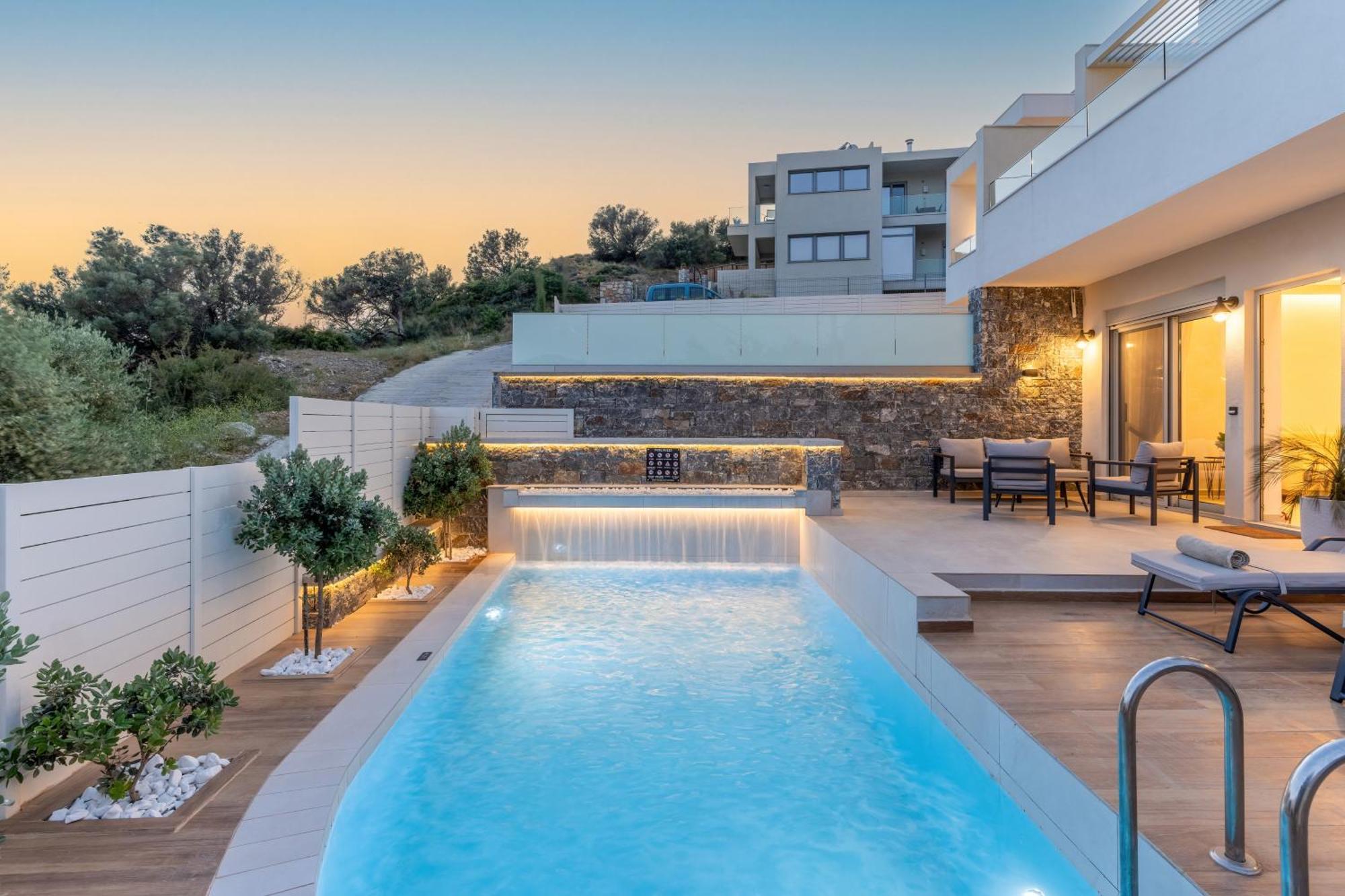 Nemesis Villas Plakias Bagian luar foto